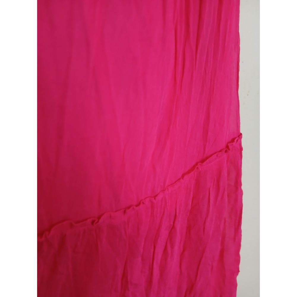 Anthropologie Dress XL Chiffon Maxi Boho Cottage Resort Beach Semi Formal - Picture 7 of 16